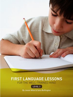 cover image of First Language Lessons Level 3